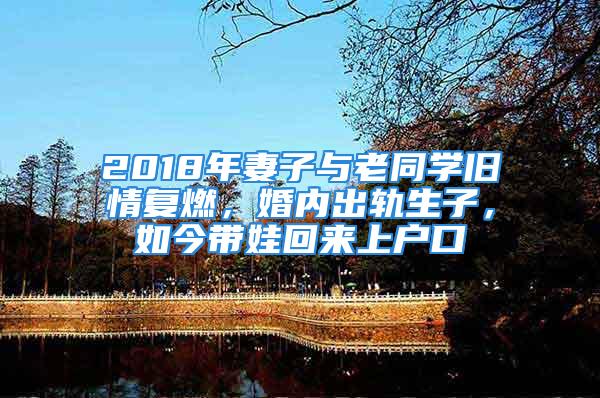 2018年妻子與老同學(xué)舊情復(fù)燃，婚內(nèi)出軌生子，如今帶娃回來上戶口