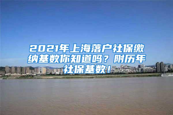 2021年上海落戶社保繳納基數(shù)你知道嗎？附歷年社?；鶖?shù)！