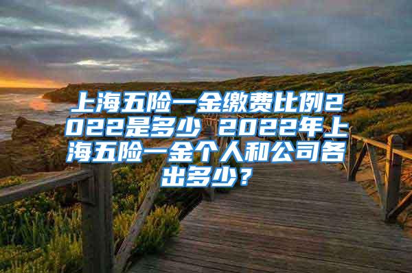 上海五險一金繳費比例2022是多少 2022年上海五險一金個人和公司各出多少？