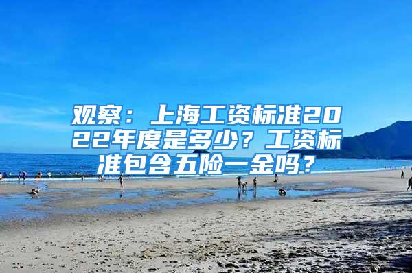 觀察：上海工資標(biāo)準(zhǔn)2022年度是多少？工資標(biāo)準(zhǔn)包含五險一金嗎？