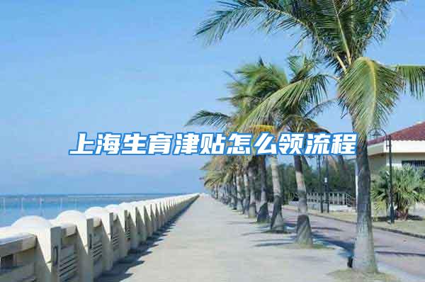 上海生育津貼怎么領(lǐng)流程