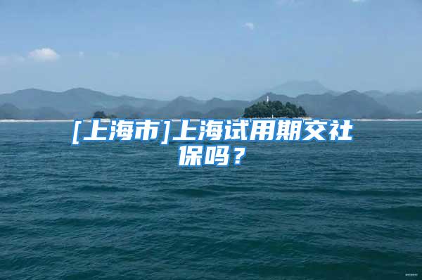 [上海市]上海試用期交社保嗎？