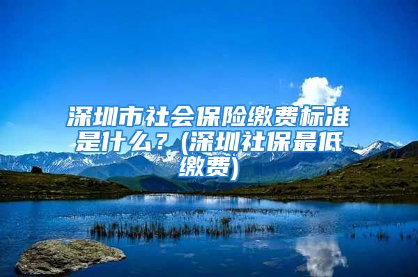 深圳市社會(huì)保險(xiǎn)繳費(fèi)標(biāo)準(zhǔn)是什么？(深圳社保最低繳費(fèi))