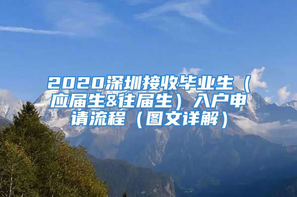 2020深圳接收畢業(yè)生（應(yīng)屆生&往屆生）入戶申請流程（圖文詳解）