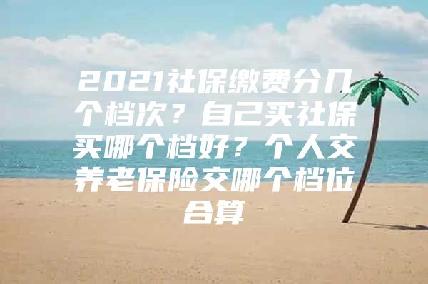 2021社保繳費(fèi)分幾個(gè)檔次？自己買社保買哪個(gè)檔好？個(gè)人交養(yǎng)老保險(xiǎn)交哪個(gè)檔位合算